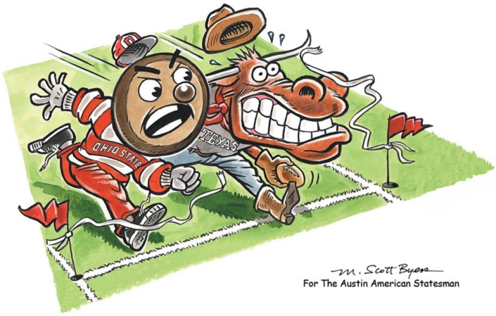 Ohio State vs. UT Gridiron Race