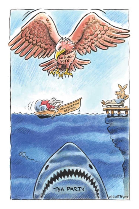 Could Shark and Eagle Threaten Repubs?