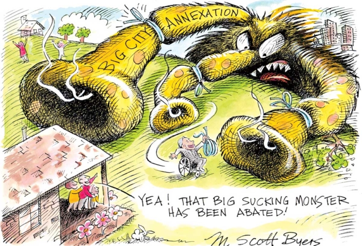 City Annex Monster Manhandled by Abbott