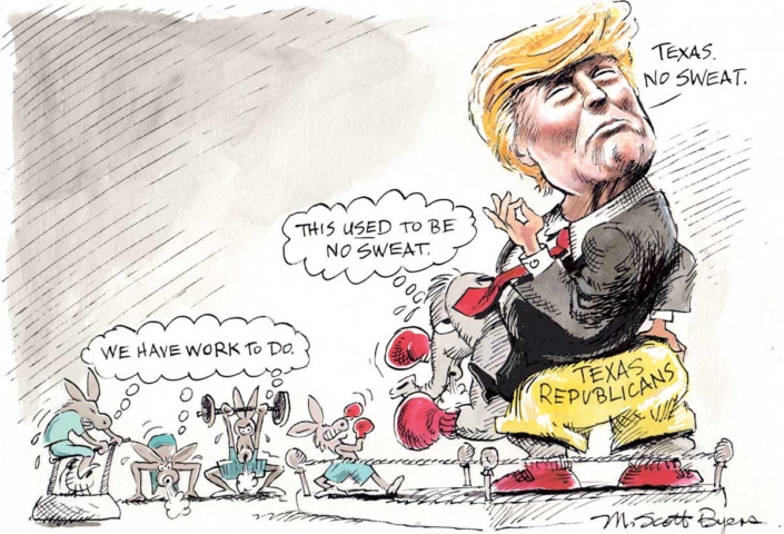 Trump’s a Load in Texas